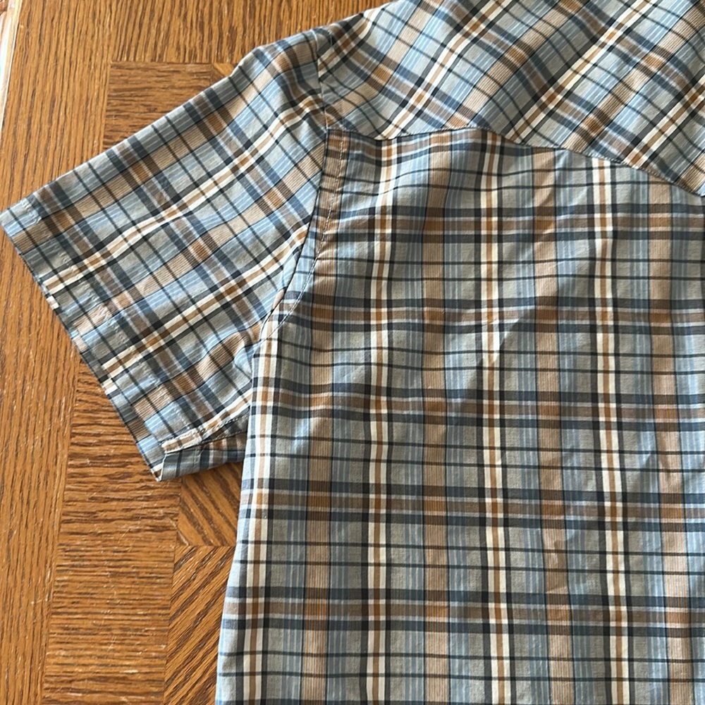 Pendleton *NWOT* Men's Frontier Short Sleeve Western Snap Front Shirt - Picture 11 of 13